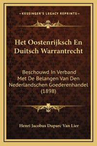 Het Oostenrijksch En Duitsch Warrantrecht