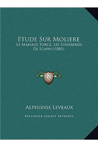 Etude Sur Moliere