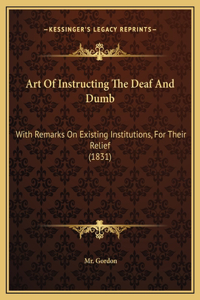 Art Of Instructing The Deaf And Dumb