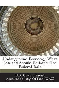Underground Economy-What Can and Should Be Done