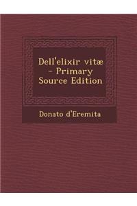 Dell'elixir Vitae