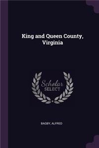 King and Queen County, Virginia