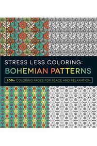 Stress Less Coloring - Bohemian Patterns