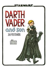 Darth Vader and Son Postcard Book