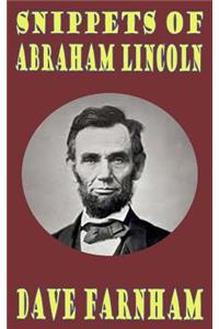 Snippets of Abraham Lincoln