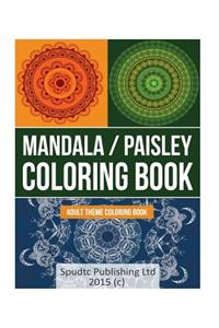 Mandala/Paisley Coloring Book