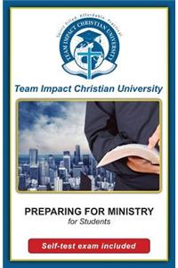 PREPARING FOR MINISTRY for students