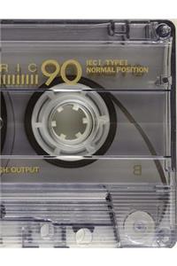 Cassette Tape College Ruled Notebook