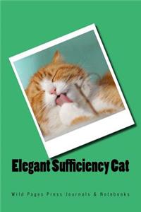 Elegant Sufficiency Cat (Journal / Notebook)