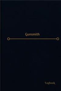 Gunsmith Log (Logbook, Journal - 120 pages, 6 x 9 inches)