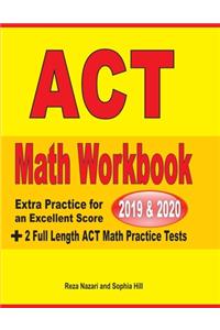 ACT Math Workbook 2019 & 2020