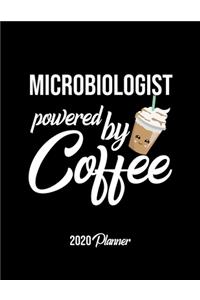 Microbiologist Powered By Coffee 2020 Planner