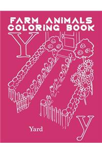 Farm Animals Coloring Book