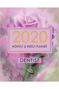 2020 Weekly and Monthly Planner, Dental Gift/Dental Assistant Gift/Planner for Dentist 2020
