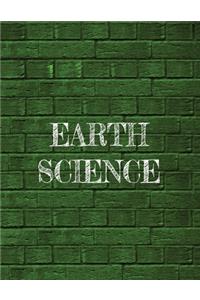 1 Subject Notebook - Earth Science: 8.5 x 11 Composition Notebook For Easy Organization And Note Taking - 120 College Ruled Numbered Pages - Table of Contents - Earth Science Textbook 