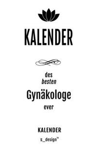 Kalender für Gynäkologen / Gynäkologe / Gynäkologin