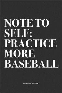 Note To Self