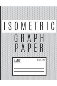 Isometric Graph Paper Notebook