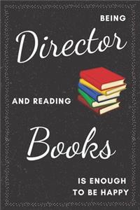 Director & Reading Books Notebook