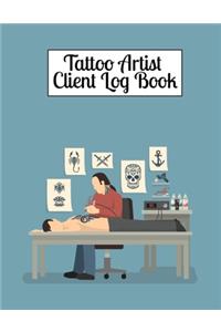 Tattoo Artist Client Log Book