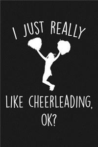 I Just Really Like Cheerleading Ok