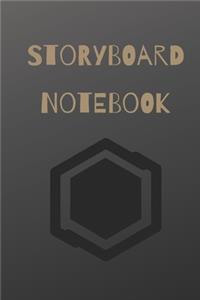 Matte Black Storyboard Notebook