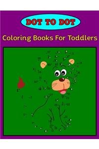 Dot to Dot Coloring Books for toddlers