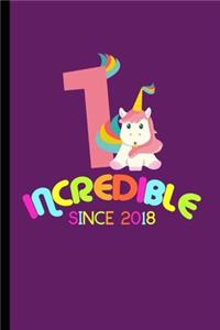 Incredible Since 2018