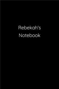 Rebekah's Notebook