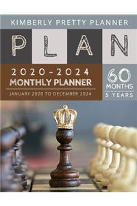 Monthly Planner 5 year