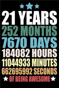 21 Years Of Being Awesome