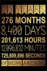 23 Years Of Being Awesome