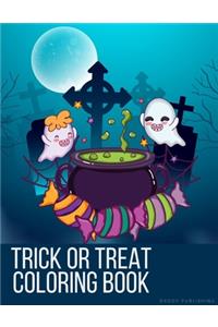 Trick Or Treat Coloring Book