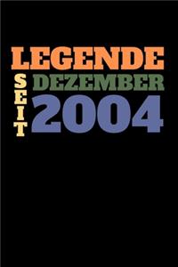 Legende seit Dezember 2004