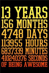 13 Years Of Being Awesome