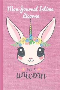 Mon Journal Intime Licorne