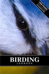 Birding Bird Watching Ornithology Log Book Journal Notebook Diary - Yellow Tit