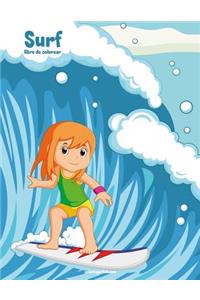 Surf libro de colorear 1