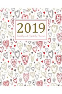 2019 Weekly and Monthly Planner