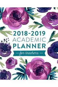 2018-2019 Academic Planner for Teachers