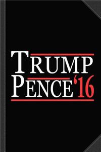 Donald Trump Mike Pence Journal Notebook