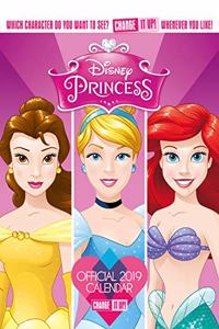 Disney Princess Official 2019 Calendar - A3 Change It Up Wall Calendar Format