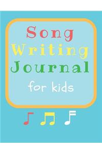 Songwriting Journal for Kids