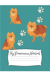 My Pomeranian Notebook