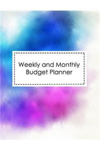 Weekly and Monthly Budget Planner