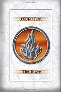Dauntless - The Brave - Divergent Lined Journal Notebook