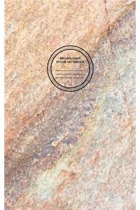 Brown_gray Stone Notebook