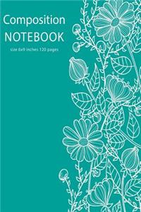 Happy Composition Notebook Size 6x9 Inches 120 Pages