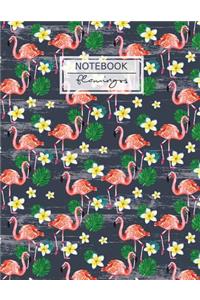 Cute Flamingos Notebook Journal