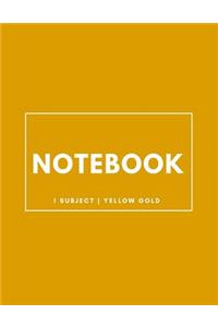 Notebook 1 Subject